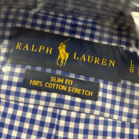 Ralph Lauren Slim fit 100% cotton stretch long sleeves - Picture 5 of 10